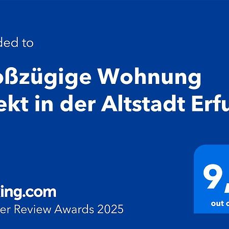 Grosszuegige Wohnung Direkt In Der Altstadt Erfurts エクステリア 写真